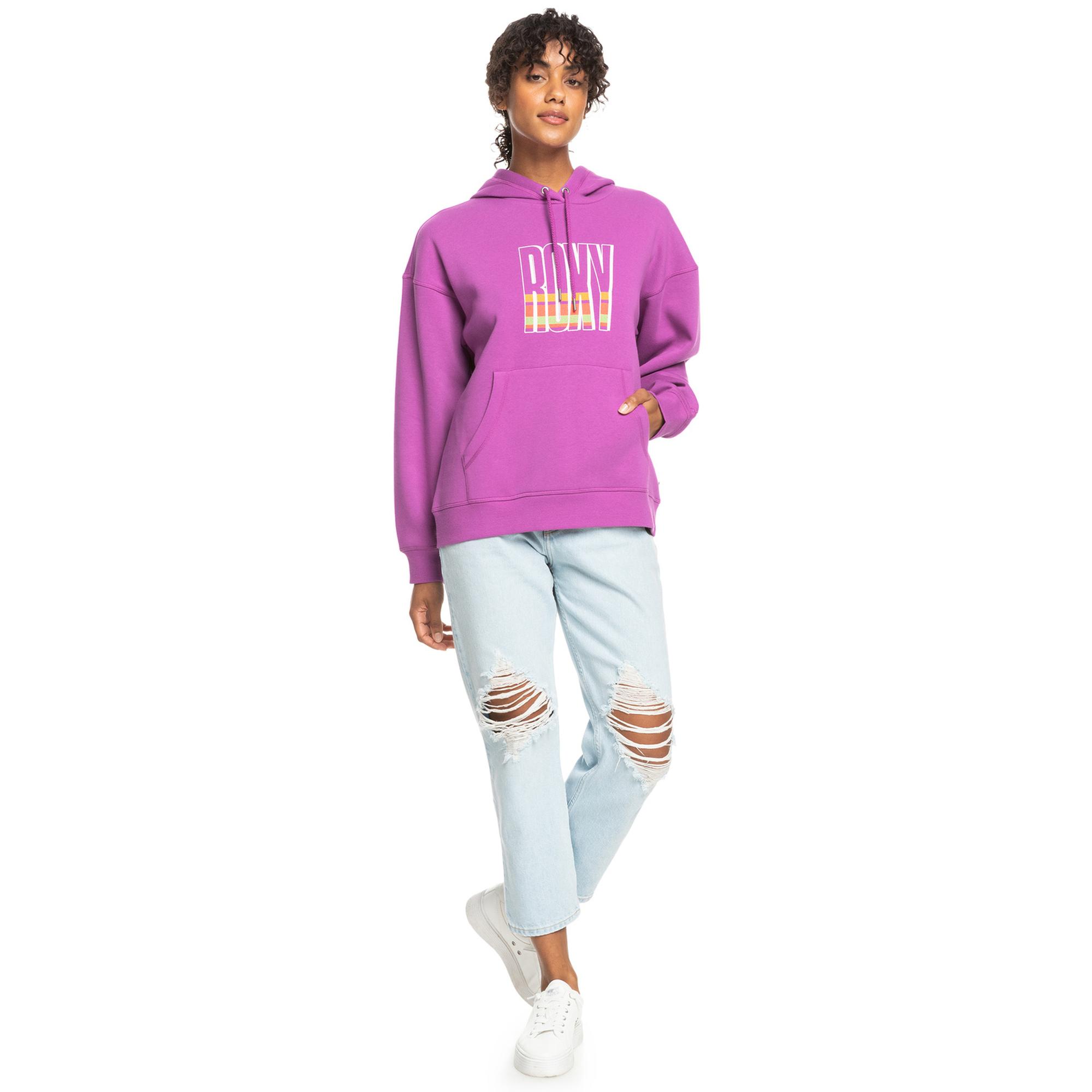 Roxy Thats Rad Kadın Mor Sweatshirt