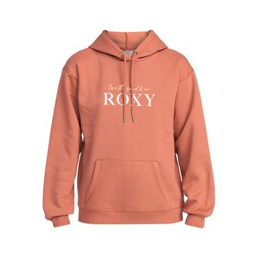  Roxy Surf Stoked Hoodie Brushed Kadın Turuncu Sweatshirt