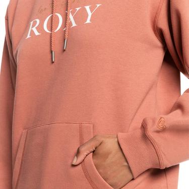  Roxy Surf Stoked Hoodie Brushed Kadın Turuncu Sweatshirt