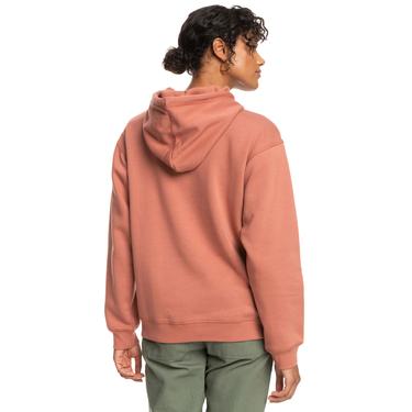  Roxy Surf Stoked Hoodie Brushed Kadın Turuncu Sweatshirt