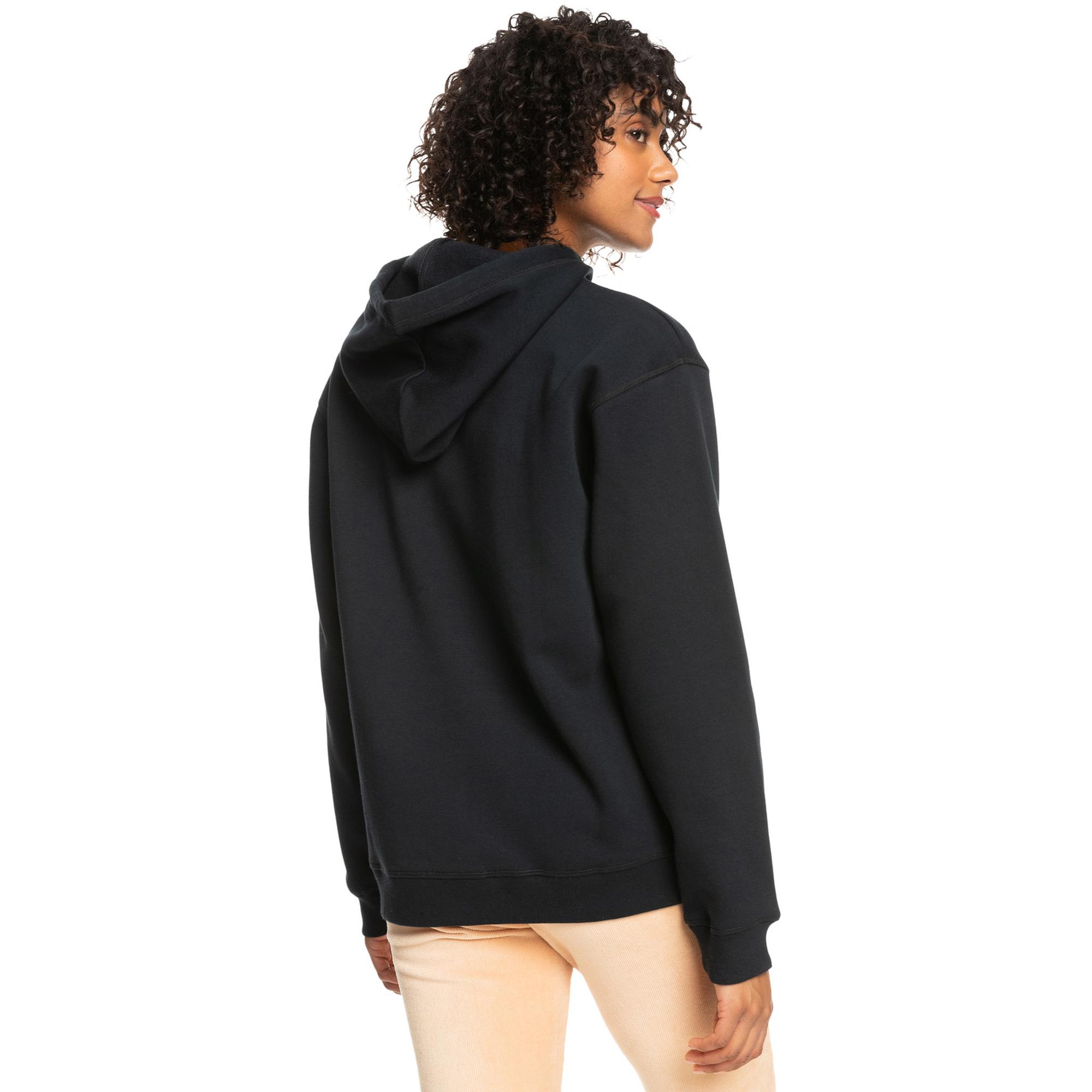 Roxy Surf Stoked Hoodie Brushed Kadın Gri Sweatshirt