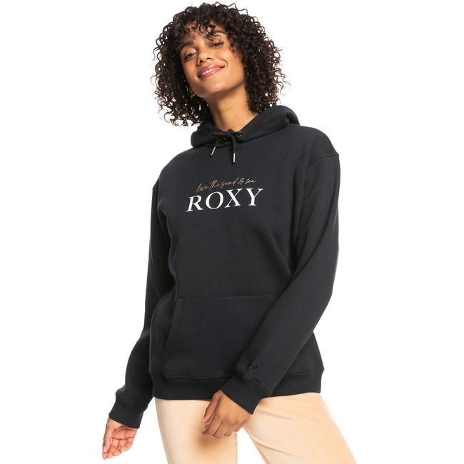  Roxy Surf Stoked Hoodie Brushed Kadın Gri Sweatshirt
