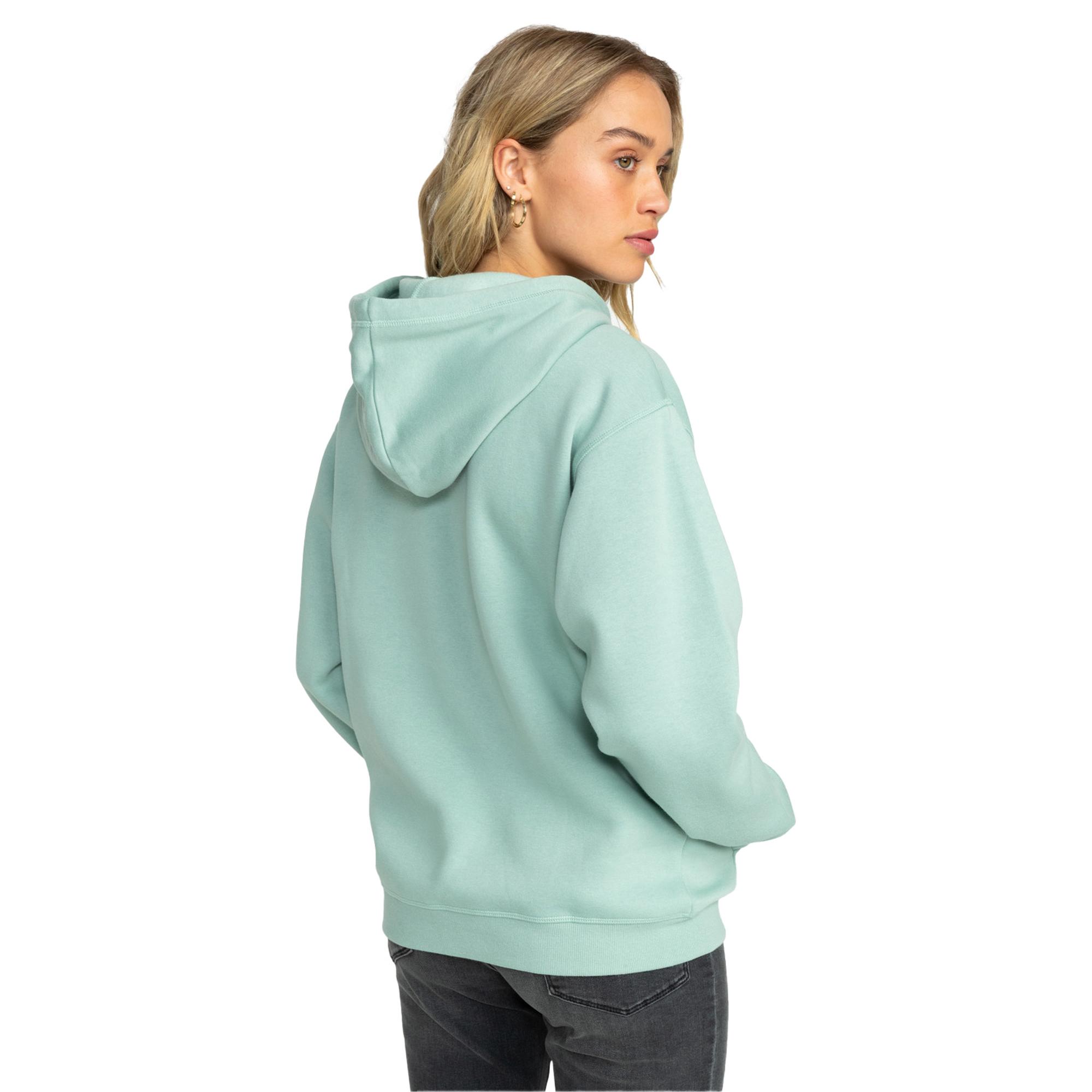 Roxy Surf Stoked Hoodie Brushed Kadın Yeşil Sweatshirt