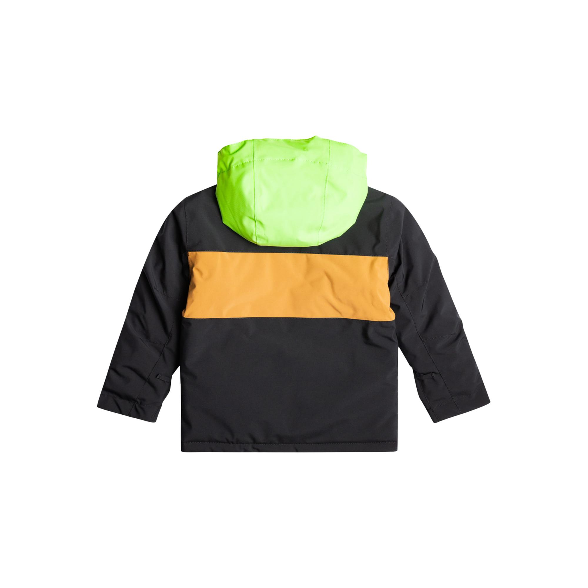 Quiksilver Groomer Kids Erkek Çocuk Siyah Snowboard Ceketi