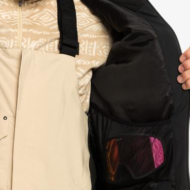  Quiksilver Muldrow Erkek Siyah Snowboard Ceketi