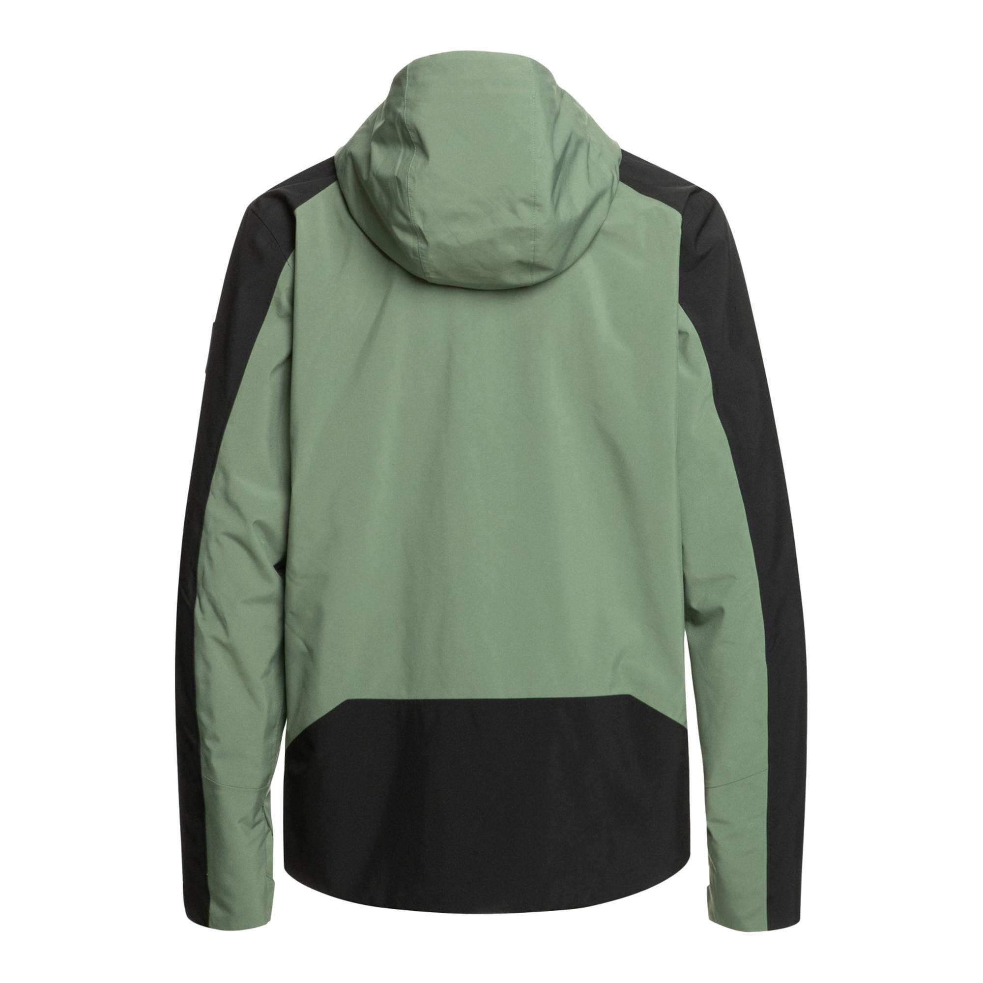 Quiksilver Muldrow Erkek Siyah Snowboard Ceketi