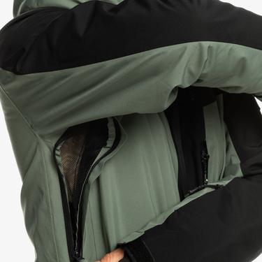  Quiksilver Muldrow Erkek Siyah Snowboard Ceketi