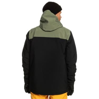  Quiksilver Morton Erkek Yeşil Snowboard Ceketi