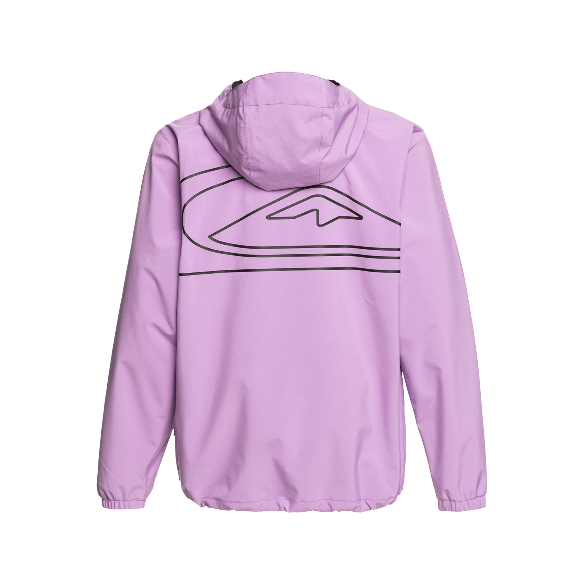 Quiksilver High In The Hood Unisex Mor Snowboard Ceketi