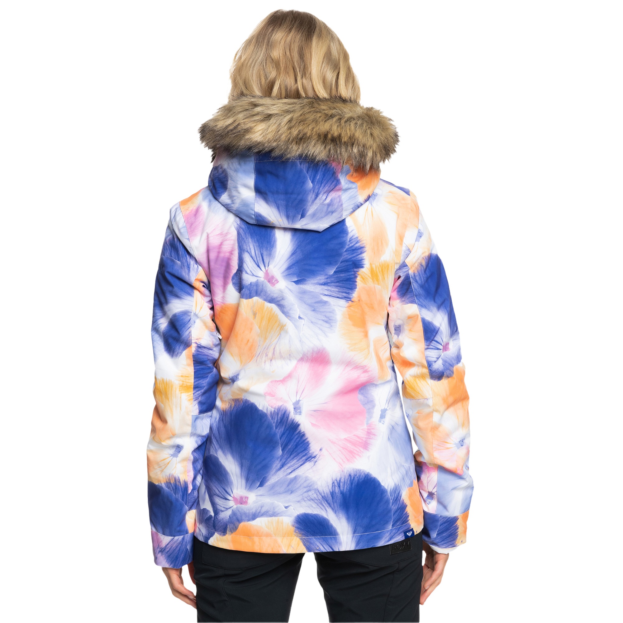 Roxy Jet Ski Kadın Siyah Snowboard Ceketi