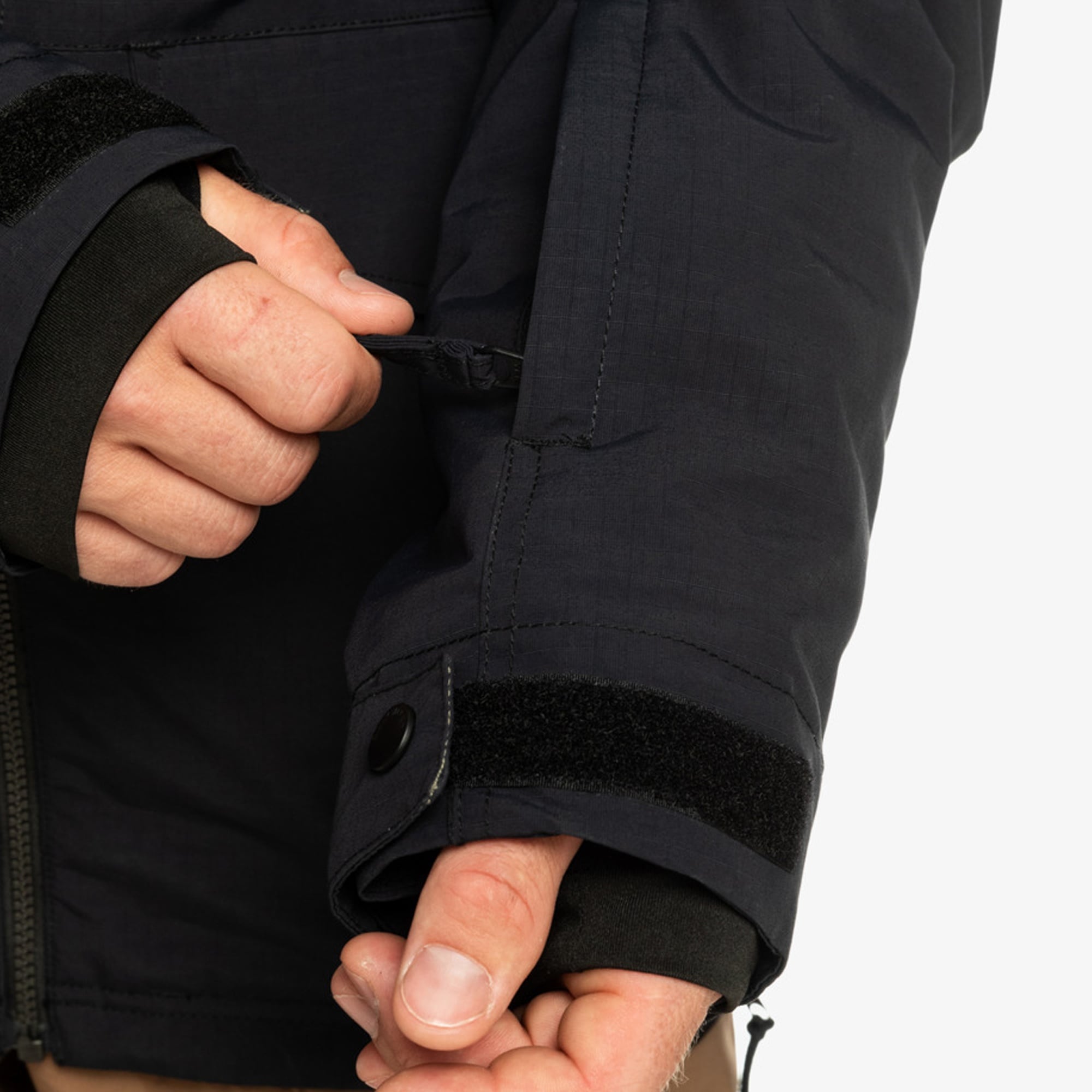 Quiksilver Fairbanks Erkek Siyah Snowboard Ceketi