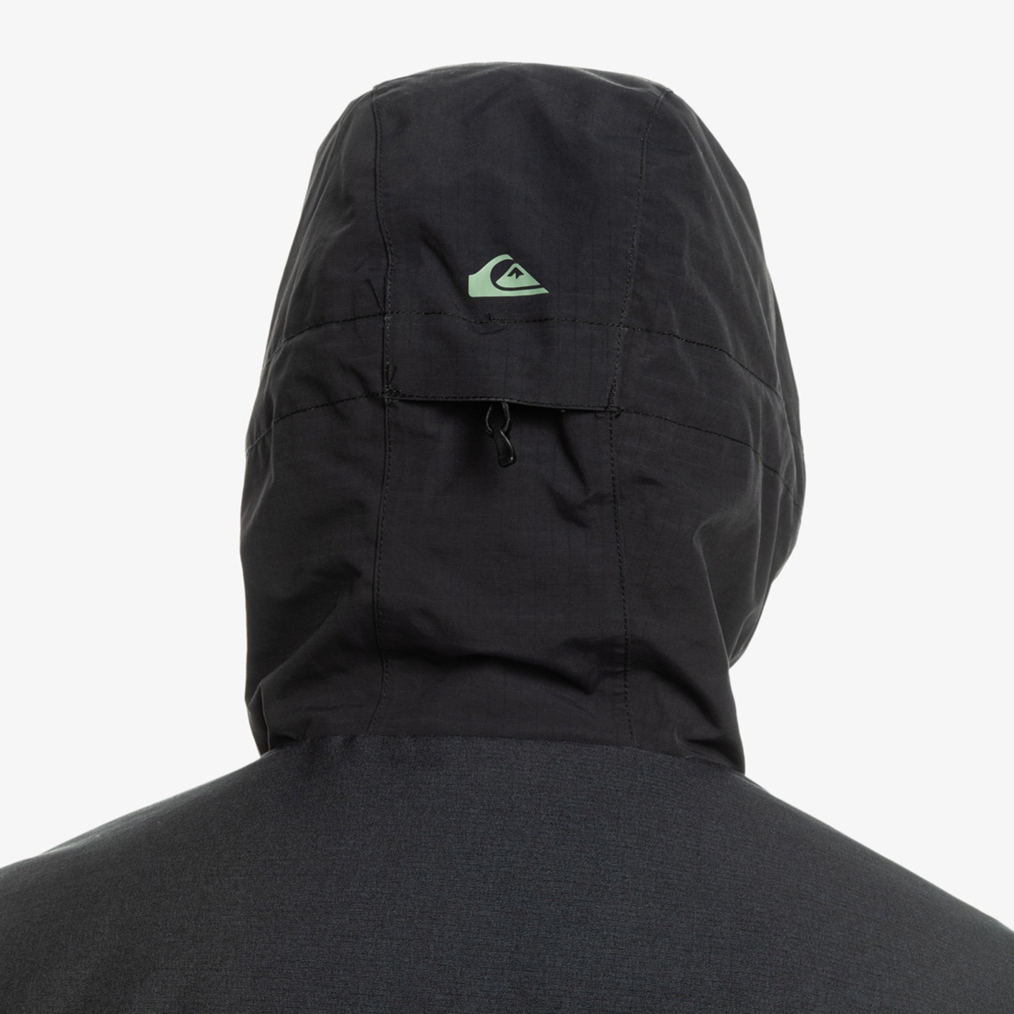 Quiksilver Fairbanks Erkek Siyah Snowboard Ceketi