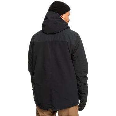  Quiksilver Fairbanks Erkek Siyah Snowboard Ceketi