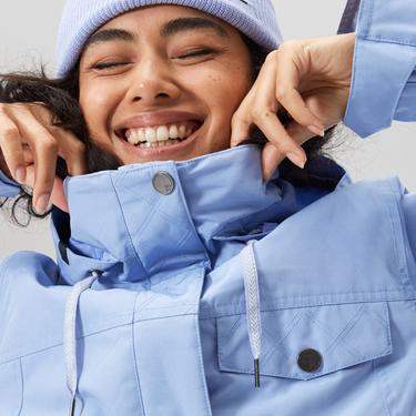  Roxy Billie Kadın Mor Snowboard Ceketi