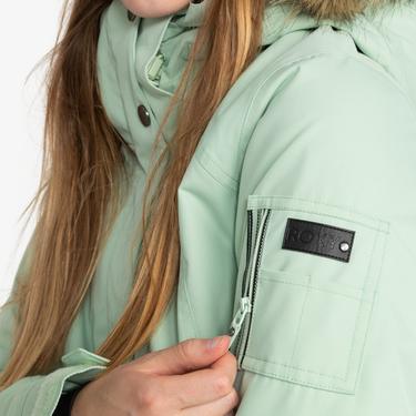  Roxy Meade Kadın Yeşil Snowboard Ceketi