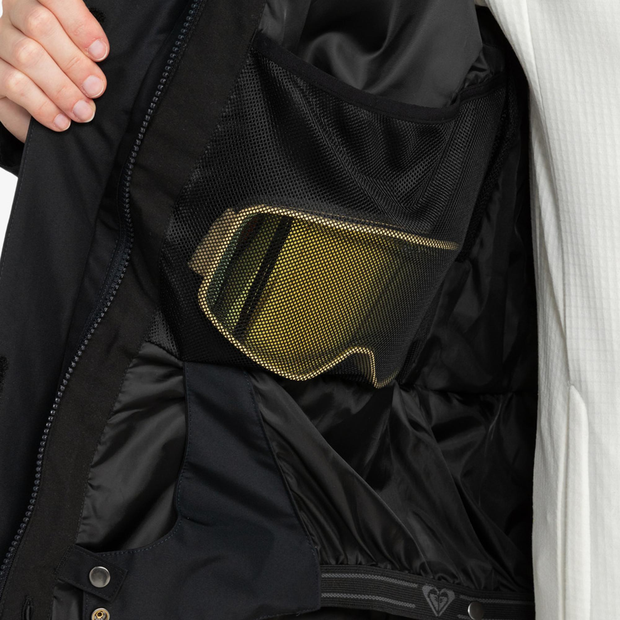 Roxy Kadın Snowboard Ceketi Billie JK Siyah