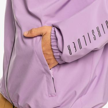  Quiksilver High In The Hood Unisex Mor Snowboard Ceketi