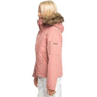 Roxy Kız Çocuk Snowboard Ceketi Meade Girl JK Pembe