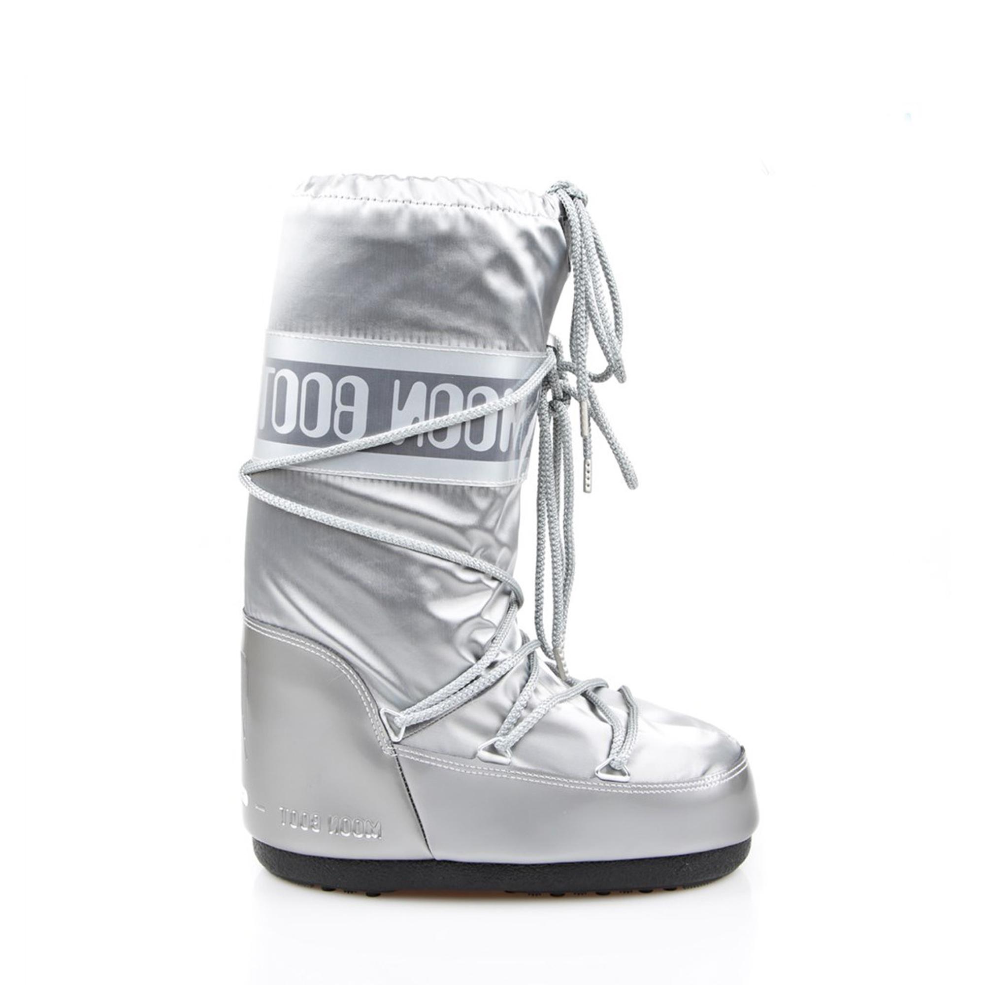 Moon Boot Mb Icon Glance Kadın Gri Kar Botu