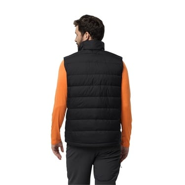  Jack Wolfskin Ather Down Vest Erkek Siyah Yelek