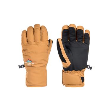  Quiksilver Cross Glove Erkek Kahverengi Eldiven