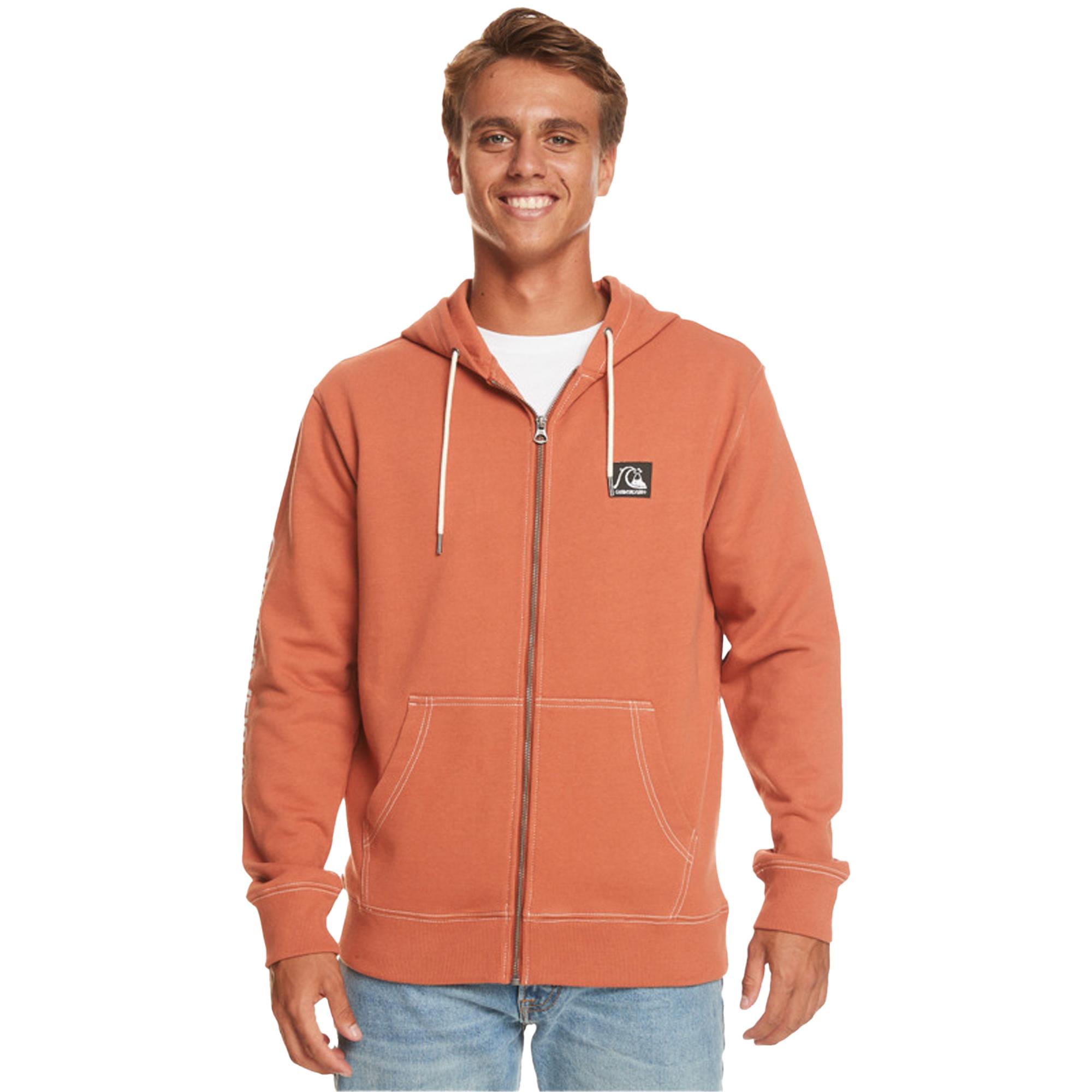 Quiksilver The Original Fz Hood Erkek Kırmızı Sweatshirt