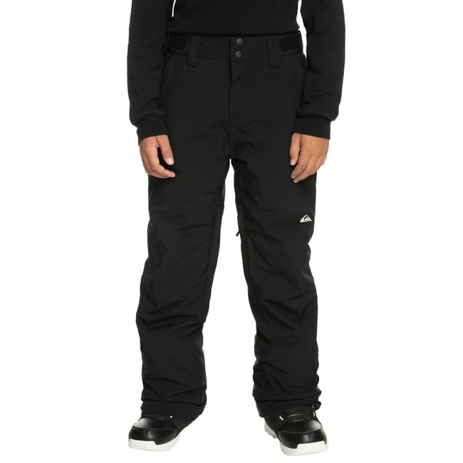  Quiksilver Estate Youth Pt Erkek Çocuk Siyah Snowboard Pantolonu