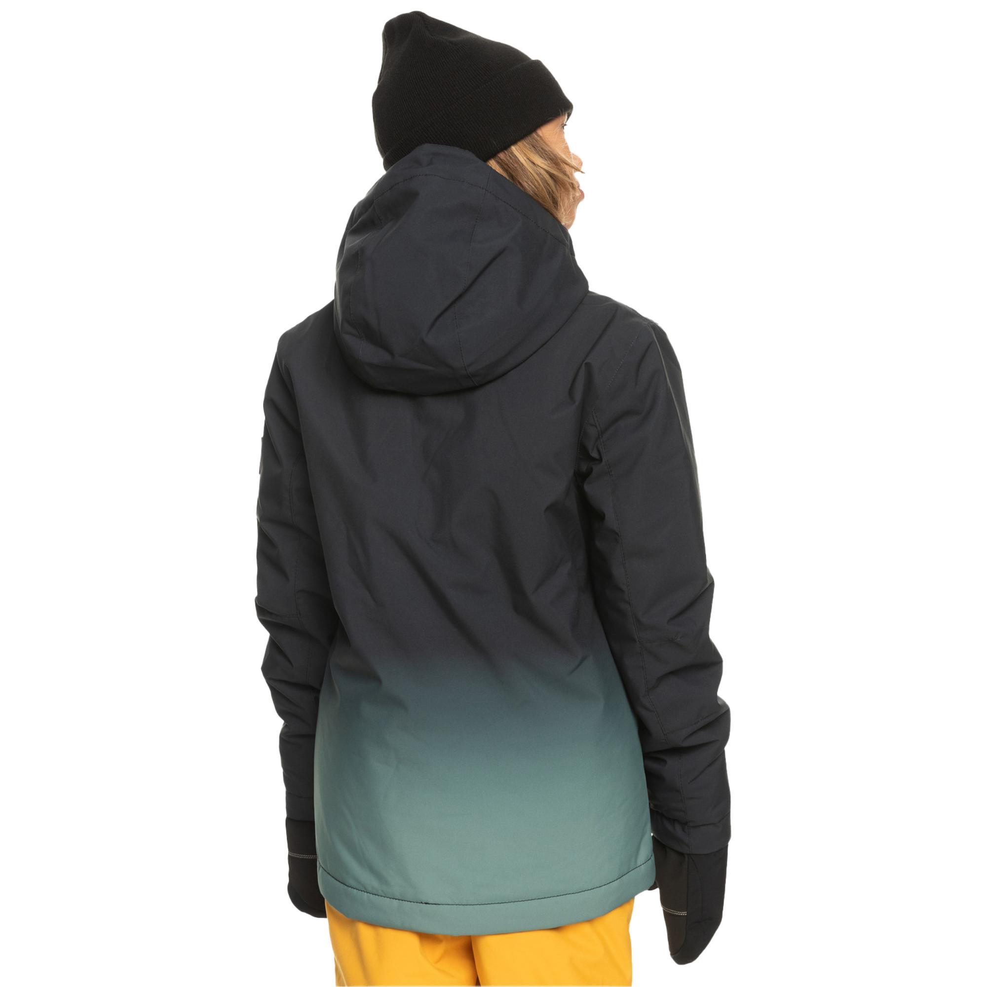 Quiksilver Mission Engineered Youth Erkek Çocuk Yeşil Snowboard Ceketi