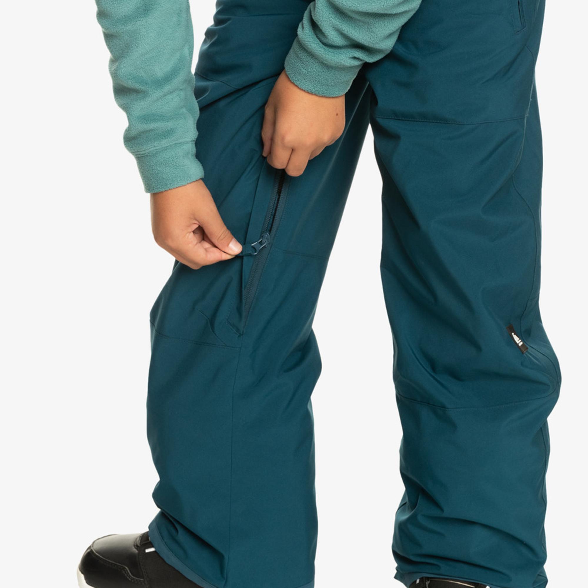 Quiksilver Mash Up Youth Bib Erkek Çocuk Mavi Snowboard Pantolonu