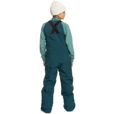  Quiksilver Mash Up Youth Bib Erkek Çocuk Mavi Snowboard Pantolonu