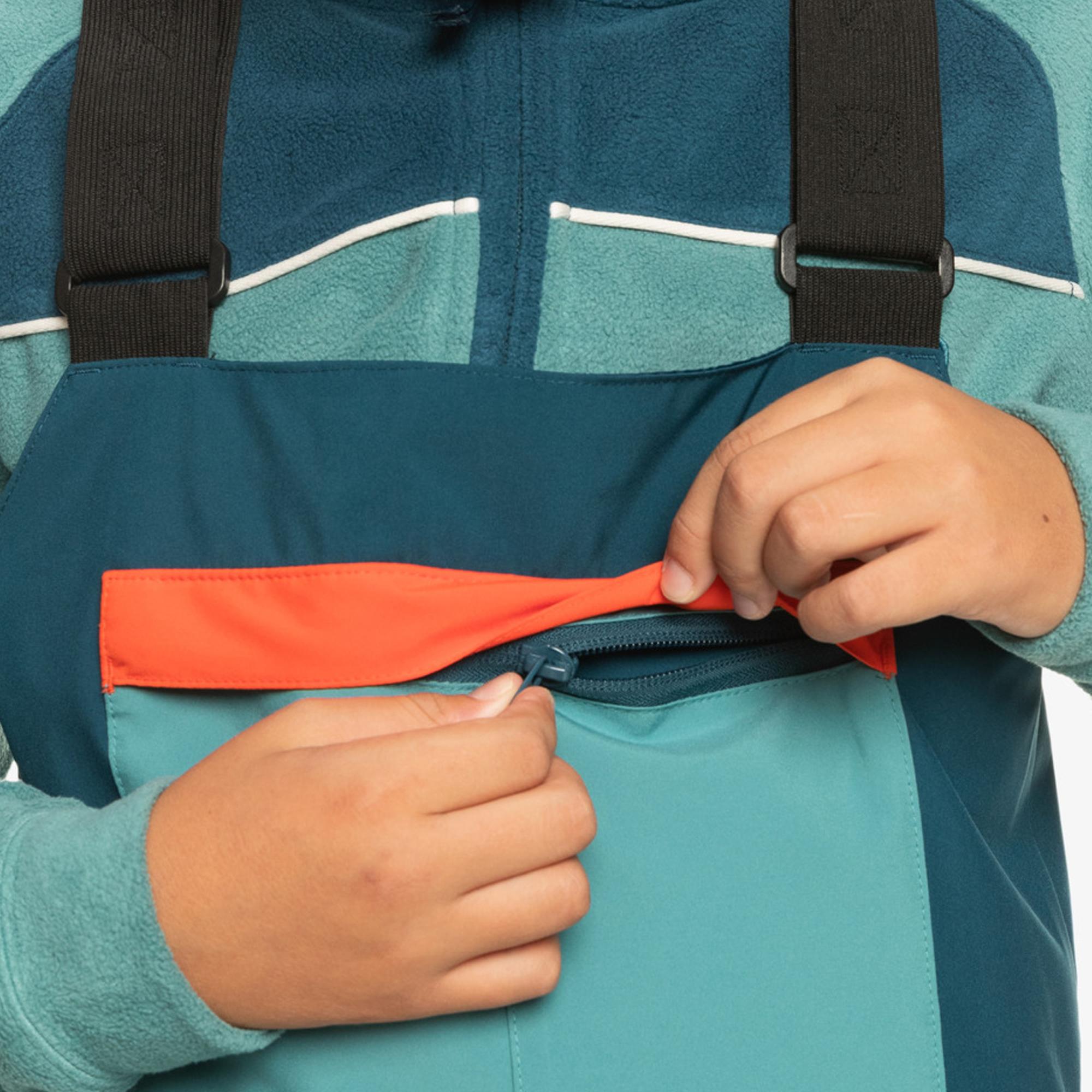 Quiksilver Mash Up Youth Bib Erkek Çocuk Mavi Snowboard Pantolonu