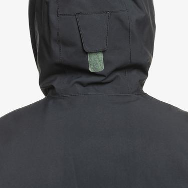  Quiksilver Mission Engineered Youth Erkek Çocuk Yeşil Snowboard Ceketi