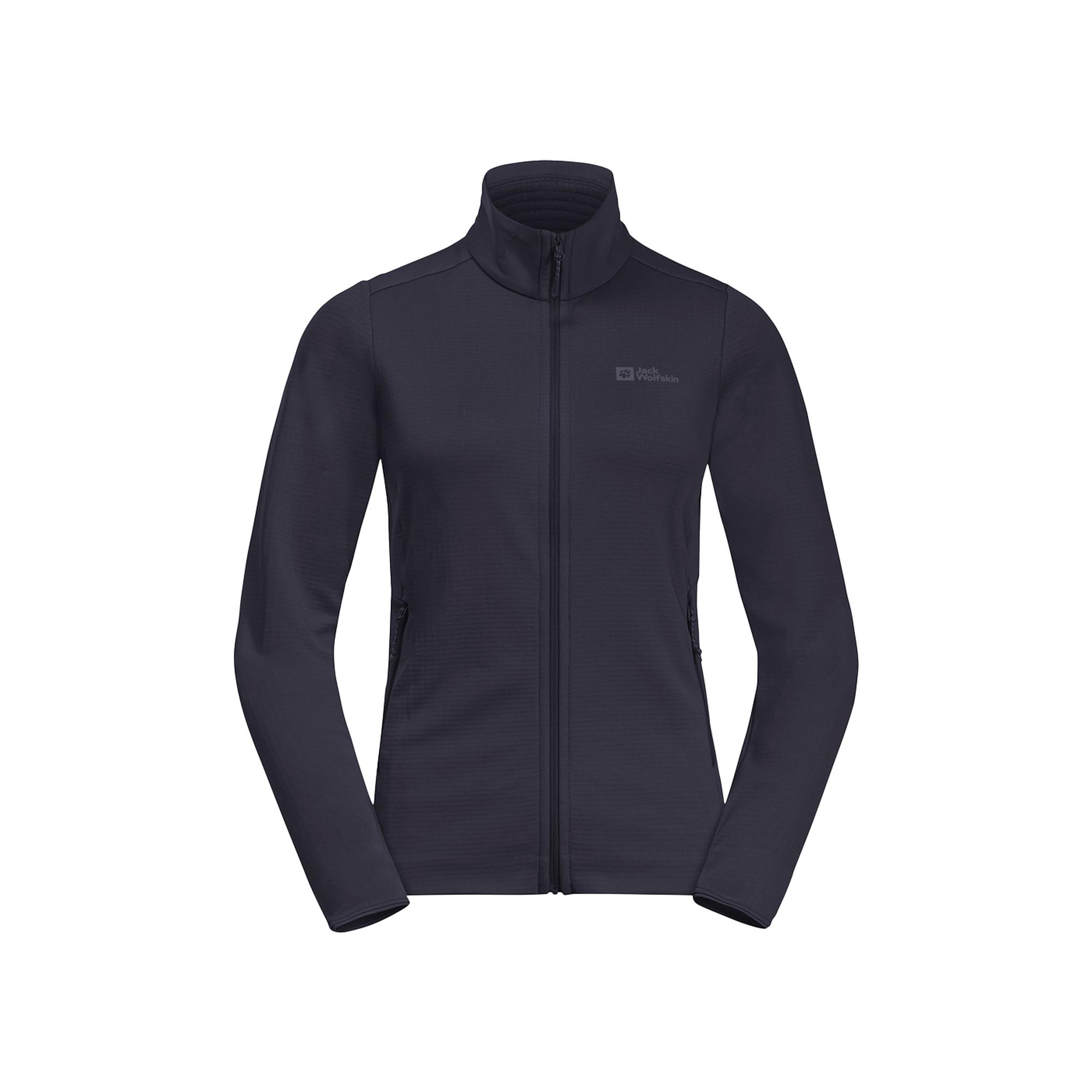 Jack Wolfskin Kolbenberg Fz Kadın Mavi Polar Ceket