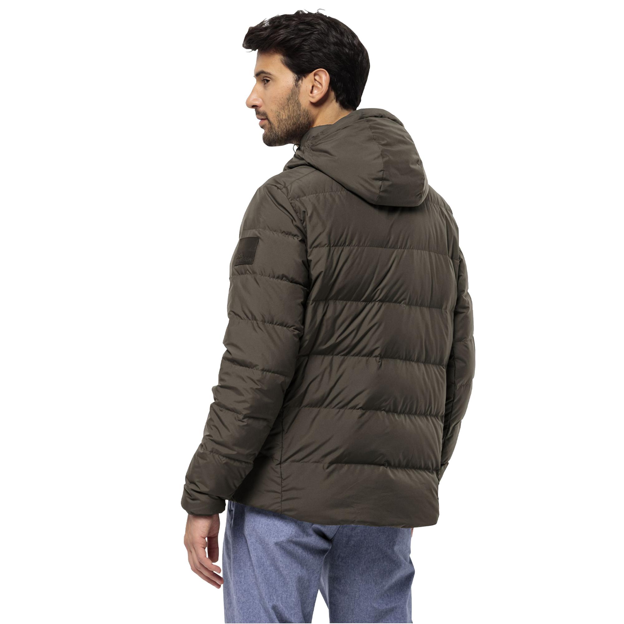 Jack Wolfskin Colonius Erkek Kahverengi Outdoor Ceketi