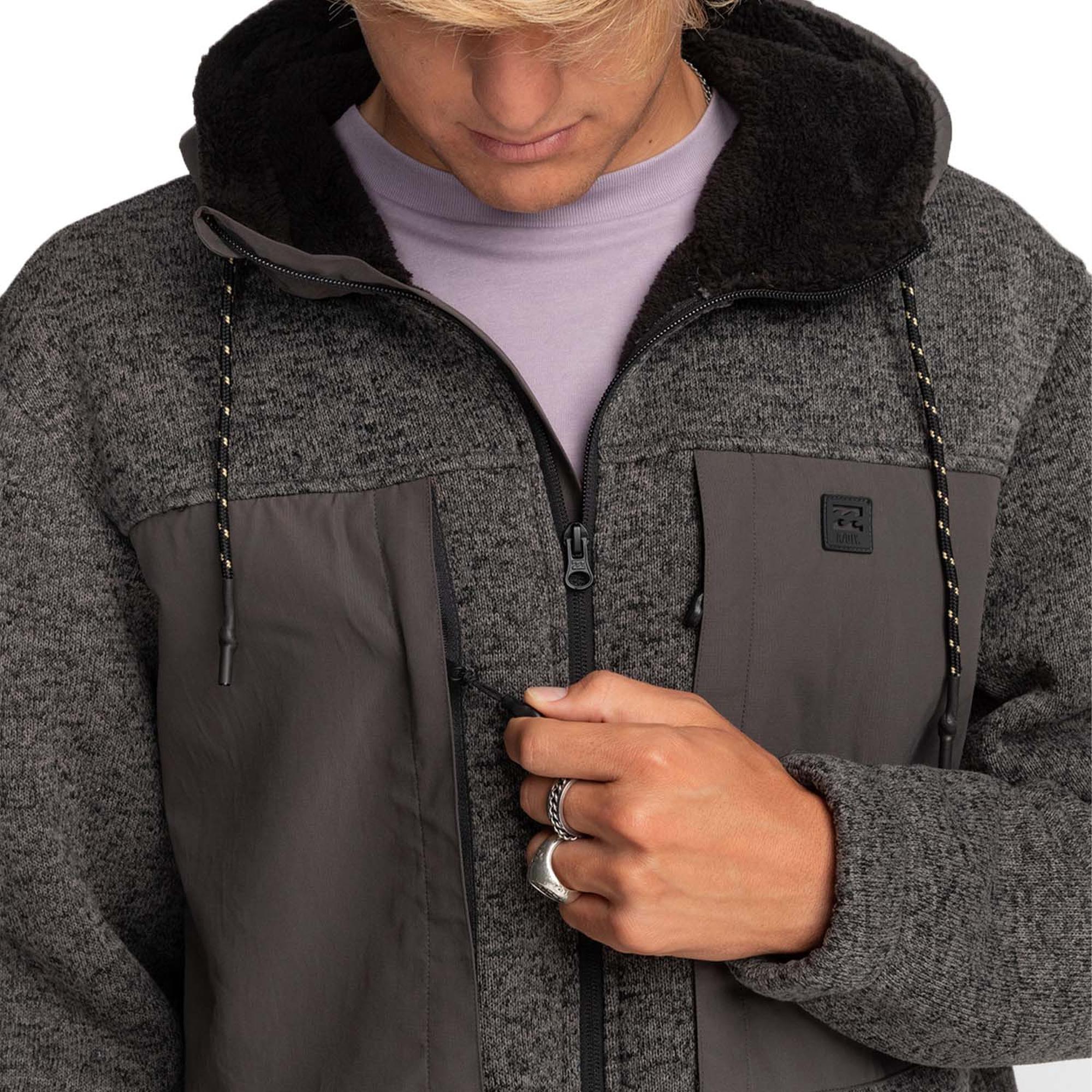 Billabong Boundary Sherpa Erkek Gri Fleece