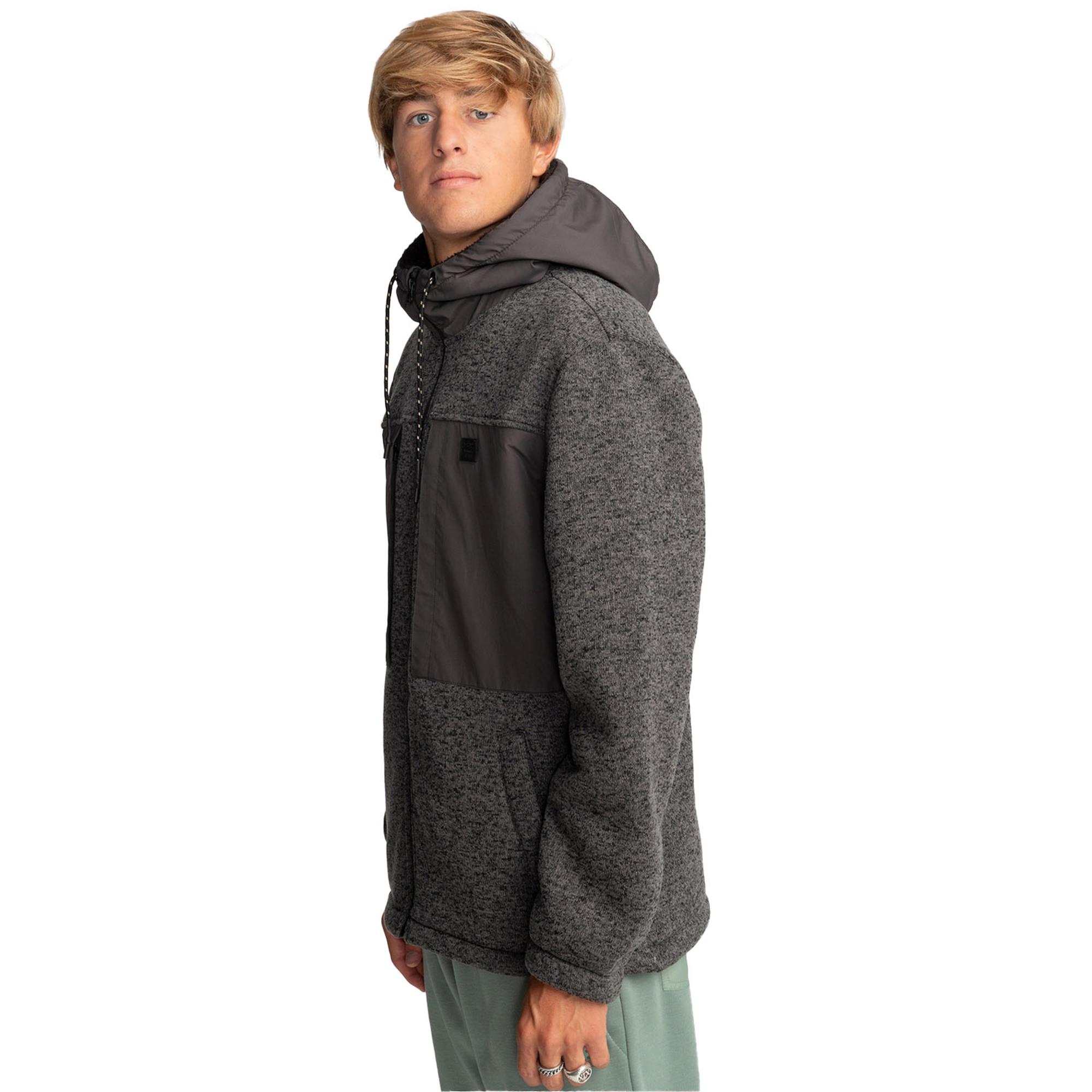 Billabong Boundary Sherpa Erkek Gri Fleece