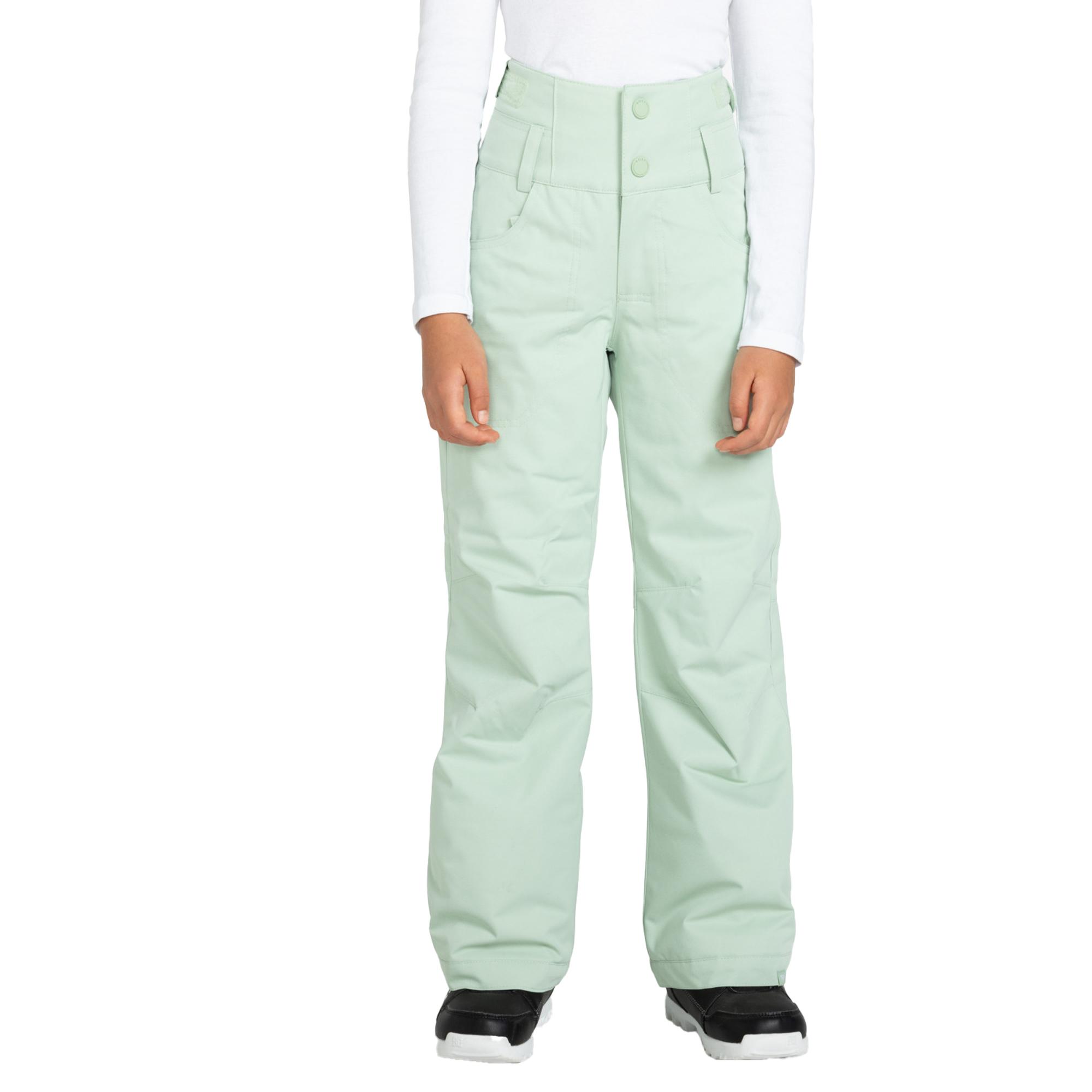 Roxy Diversion Pt Kız Çocuk Yeşil Snowboard Pantolonu