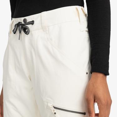  Roxy Nadia Pt Kadın Beyaz Snowboard Pantolonu