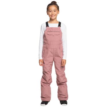  Roxy Non Stop Bib Girl Kız Çocuk Pembe Snowboard Pantolonu