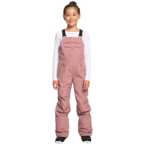  Roxy Non Stop Bib Girl Kız Çocuk Pembe Snowboard Pantolonu