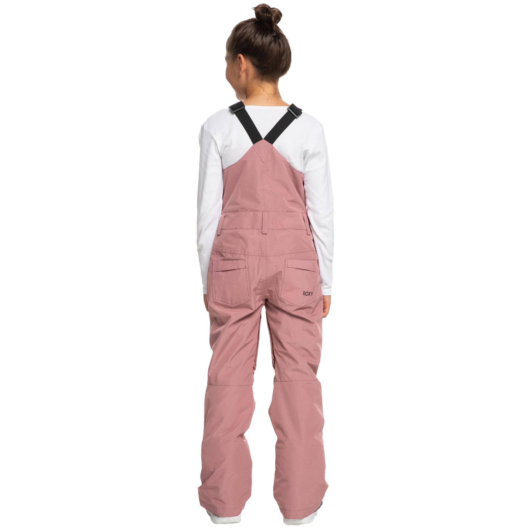 Roxy Non Stop Bib Girl Kız Çocuk Pembe Snowboard Pantolonu