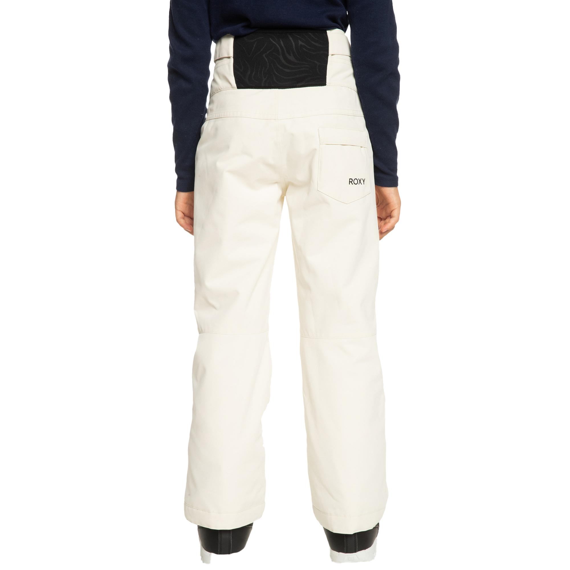 Roxy Diversion Pt Kız Çocuk Beyaz Snowboard Pantolonu