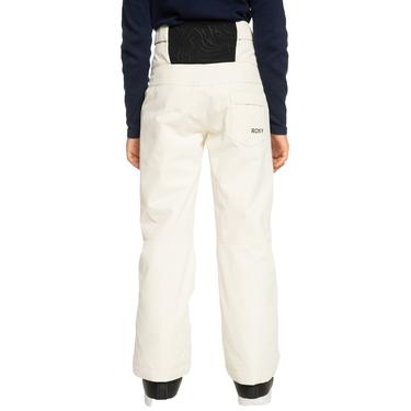  Roxy Diversion Pt Kız Çocuk Beyaz Snowboard Pantolonu