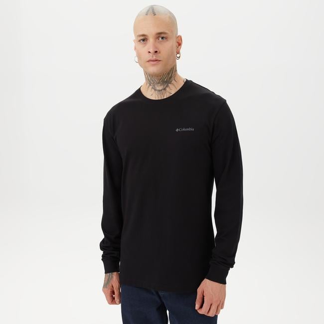  Columbia CSC Basic Erkek Siyah Günlük T-Shirt