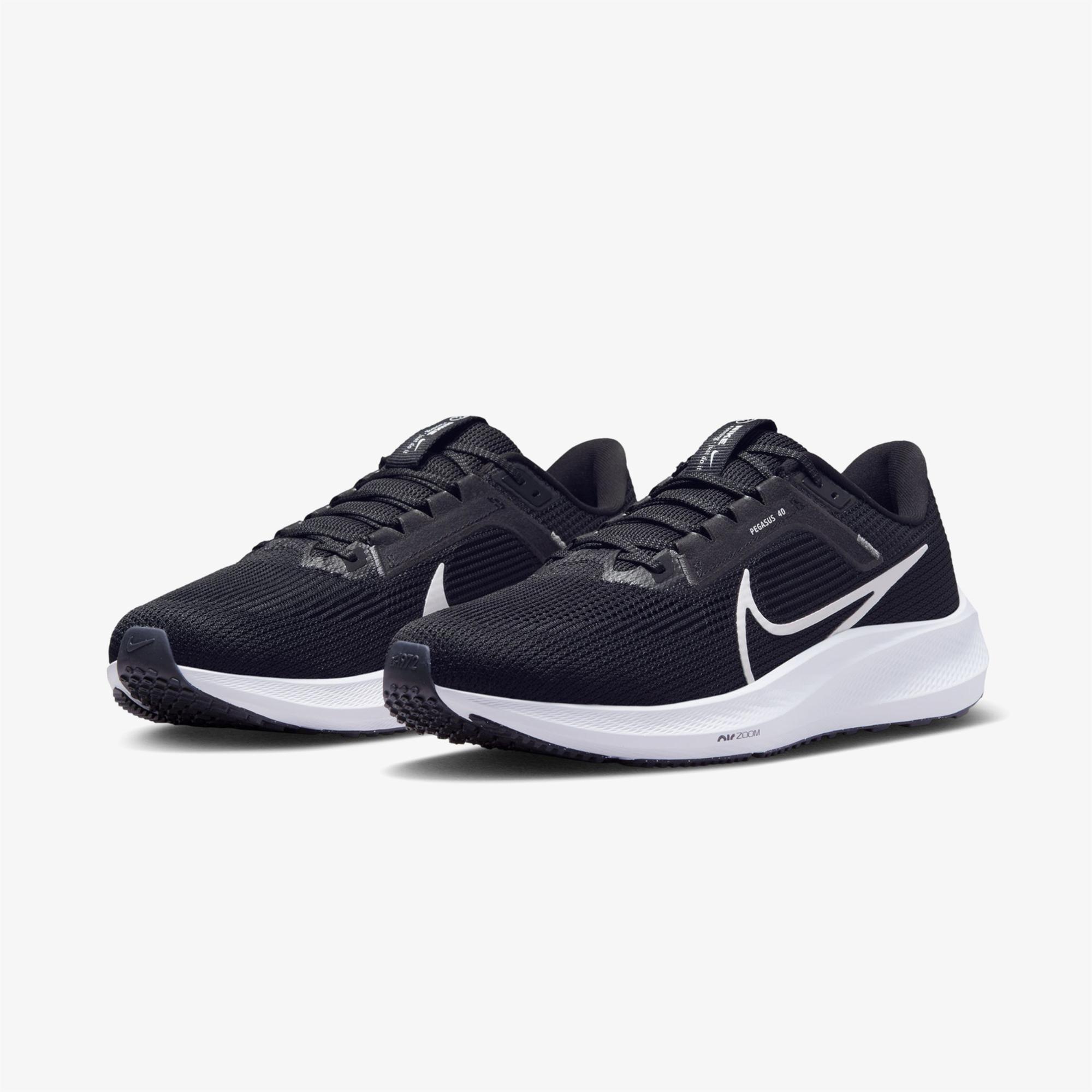 Nike Air Zoom Pegasus 40 Erkek Siyah Spor Ayakkabı
