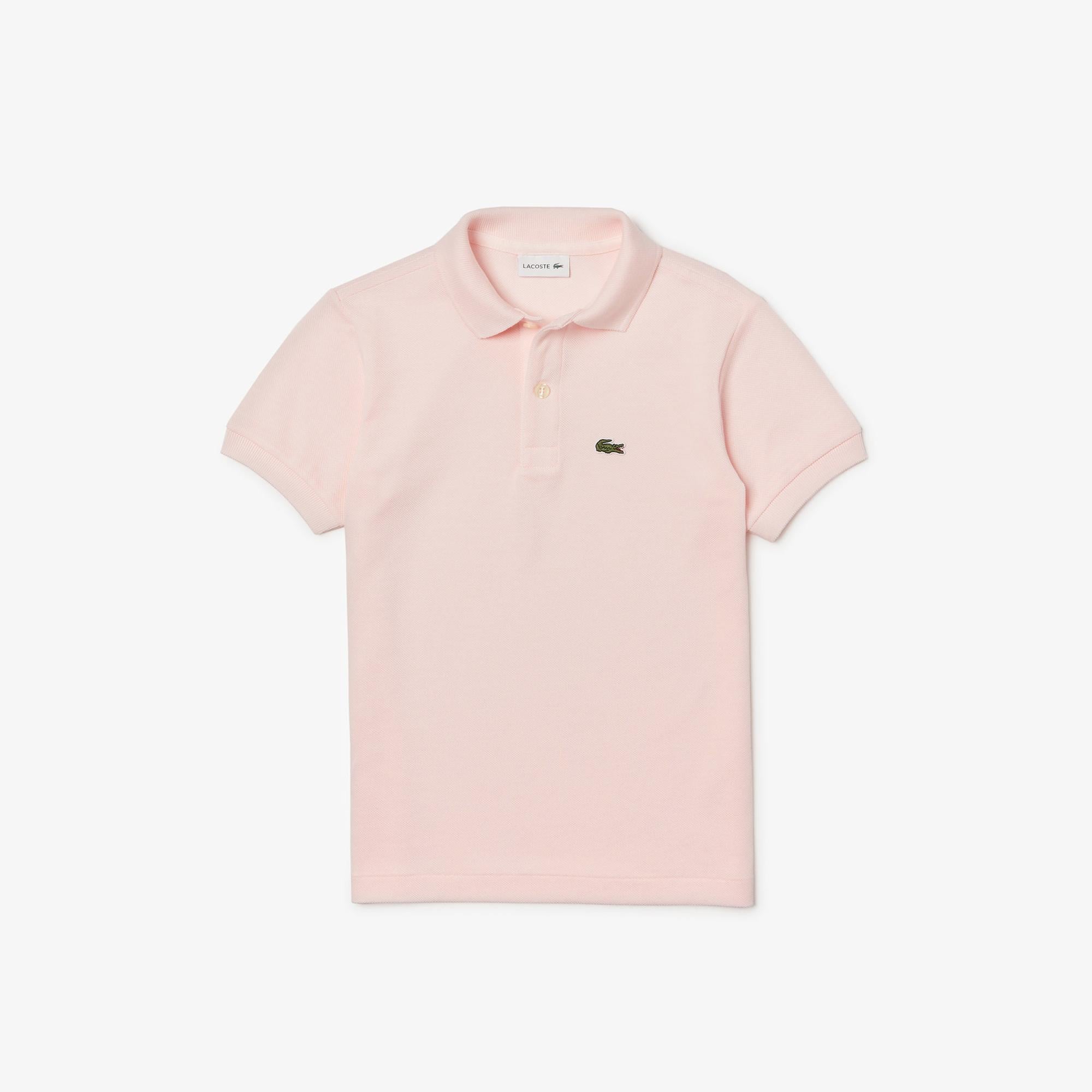 Lacoste Çocuk Regular Fit Açık Pembe Polo
