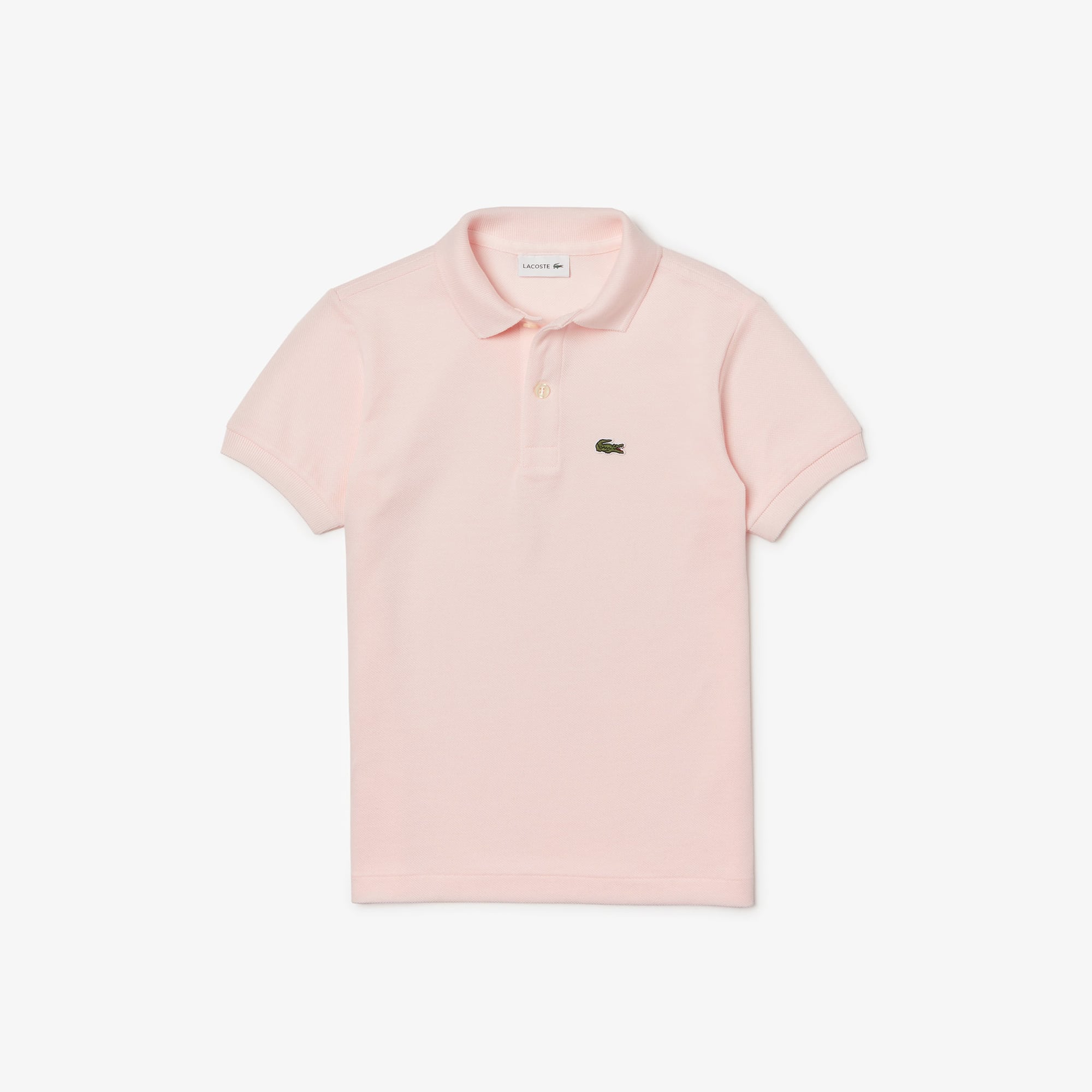  Lacoste Çocuk Regular Fit Açık Pembe Polo