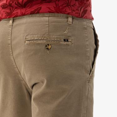  Nautica Bej Slim Fit Şort