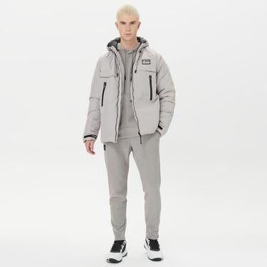  Skechers Outerwear Padded Erkek Gri Günlük Mont