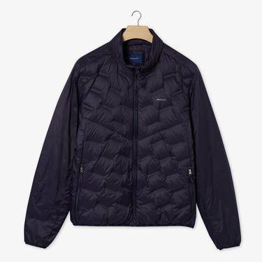  GANT Erkek Lacivert Dik Yaka Logolu Ceket